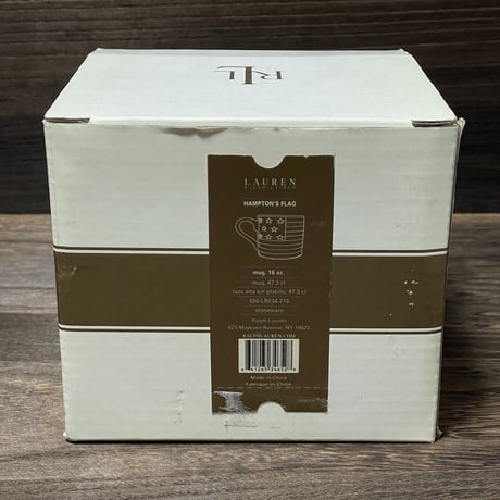LAUREN RALPHLAUREN　"HAMPTON'S FLAG" 16oz. MUG
