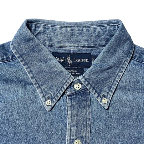 RALPHLAUREN　"BLAKE" DENIM SHIRT