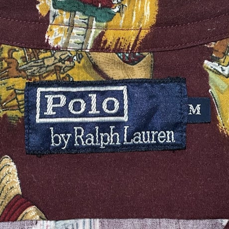 POLO RALPHLAUREN　"STRAW HAT" ALOHA SHIRT