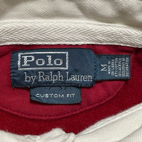 POLO RALPHLAUREN　"COLOR BLOCK" RUGBY SHIRT
