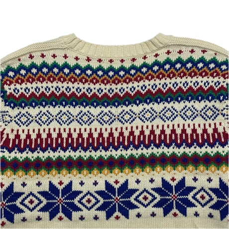 POLO RALPHLAUREN　"NORDIC" SWEATER (BOYS)