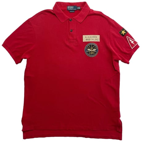 POLO RALPHLAUREN　"TIGER" POLO SHIRT (XL)