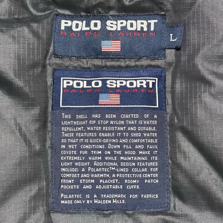 POLO SPORT RALPHLAUREN　"BOA HOOD" DOWN JACKET