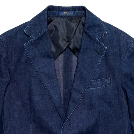 POLO RALPHLAUREN　DENIM BLAZAR