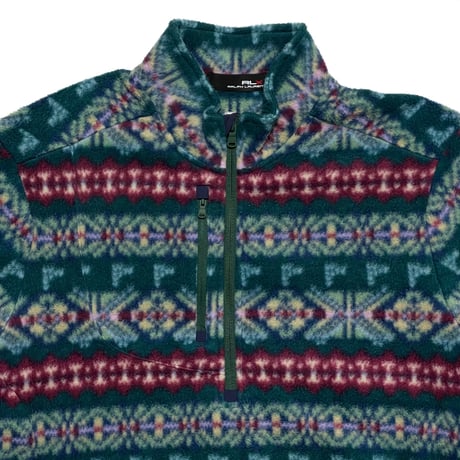 RLX RALPHLAUREN　"NATIVE" FLEECE HARF-ZIP JACKET