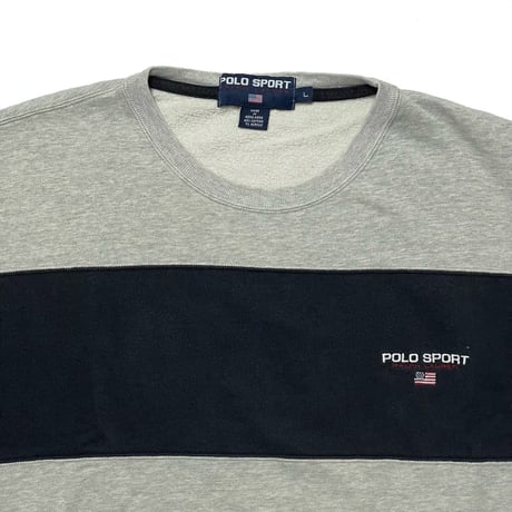 POLO SPORT RALPHLAUREN　"COLOR BLOCK" SWEAT