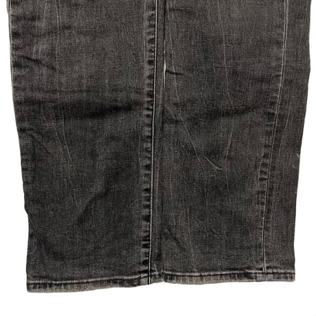 POLO RALPHLAUREN　BLACK DENIM (BIG)W38