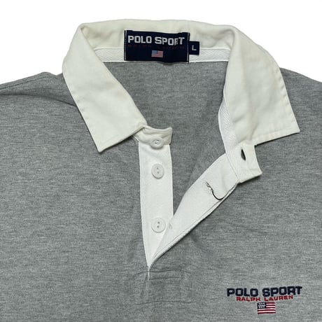 POLO SPORT RALPHLAUREN　"LOGO EMBROIDERY" RUGBY SHIRT