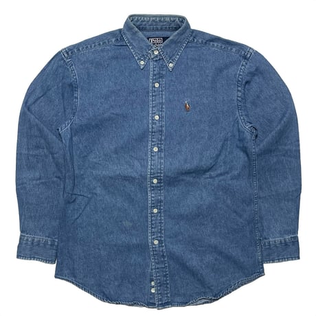 POLO RALPHLAUREN　"PONY" DENIM SHIRT