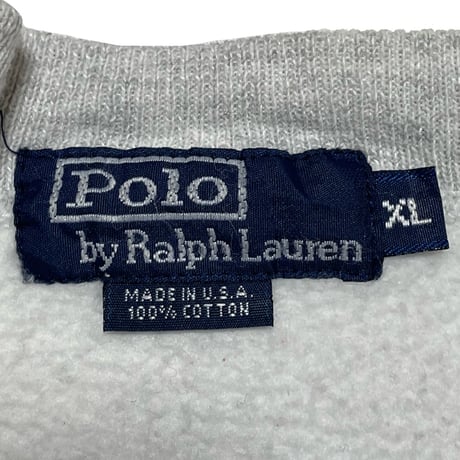 POLO RALPHLAUREN　"MADE IN U.S.A." SWEAT