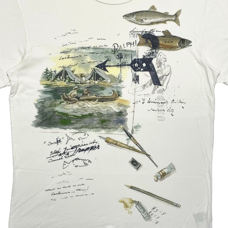 POLO RALPHLAUREN　"FISHING" S/S TEE