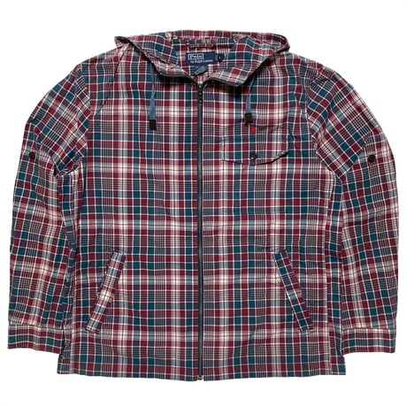 POLO RALPHLAUREN　"CHECK" NYLON JACKET