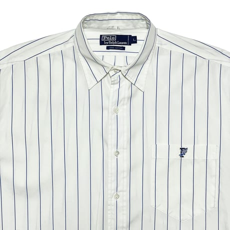 POLO RALPHLAUREN　"WING FOOT" STRIPE SHIRT