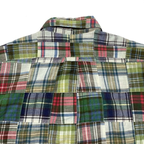 POLO RALPHLAUREN　"PATCH WORK" BUTTONDOWN SHIRT