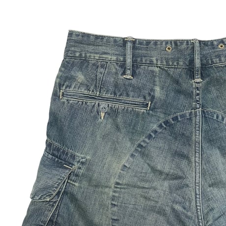 RRL RALPHLAUREN　"INDIGO DENIM CARGO" SHORTS