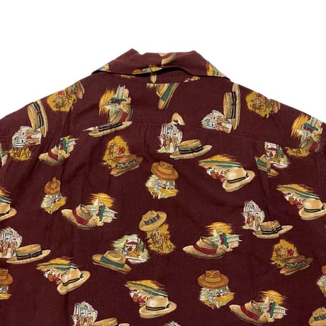 POLO RALPHLAUREN　"STRAW HAT" ALOHA SHIRT