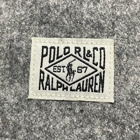 POLO RALPHLAUREN　"MELTON" JET CAP