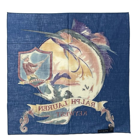 RALPHLAUREN　 "MARLIN FISHING" BANDANA