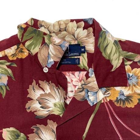 POLO RALPHLAUREN　"FLOWER" ALOHA SHIRT