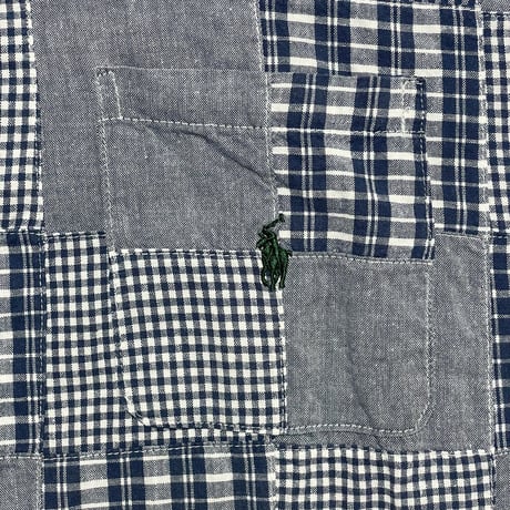 RALPHLAUREN　"PATCH WORK" S/S SHIRT