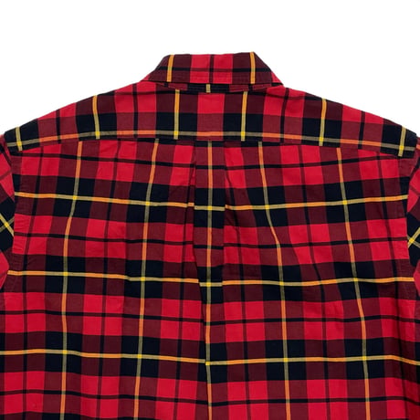 RALPHLAUREN　"BUTTONDOWN SHIRT" FLANNEL SHIRT