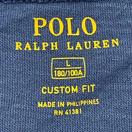 POLO RALPHLAUREN　"ANCHOR LOGO" S/S TEE