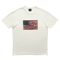 POLO RALPHLAUREN　"USA FLAG" S/S SHIRT (WHITE)