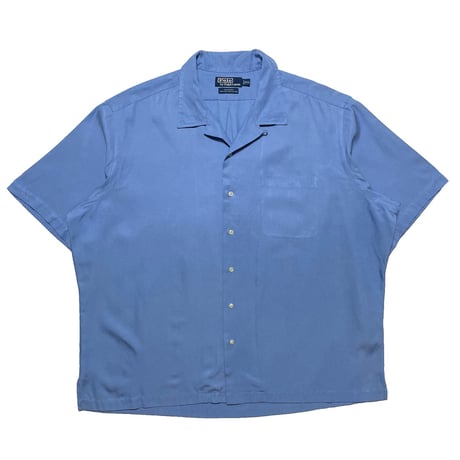 POLO RALPHLAUREN　"CALDWELL" OPEN COLLAR SHIRT
