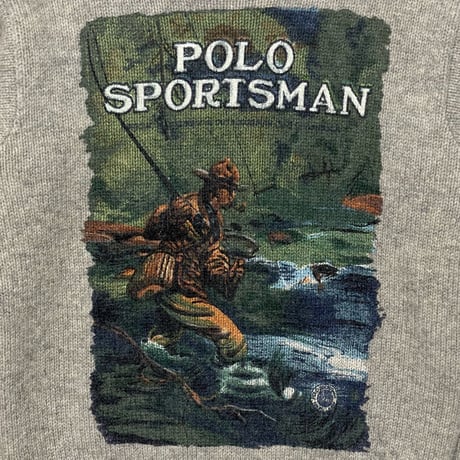 POLO COUNTRY RALPHLAUREN　 "POLO SPORTSMAN" SWEATER (ナイガイ)