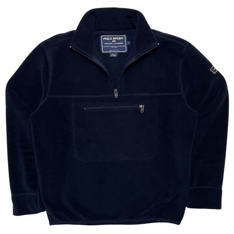 POLO SPORT RALPHLAUREN　"POLATEC" HARF-ZIP FLEECE JACKET