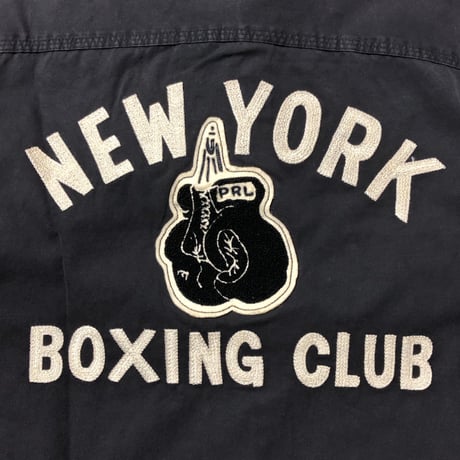 POLO RALPHLAUREN　 "NEW YORK BOXING CLUB" WORK SHIRT (1st-M)