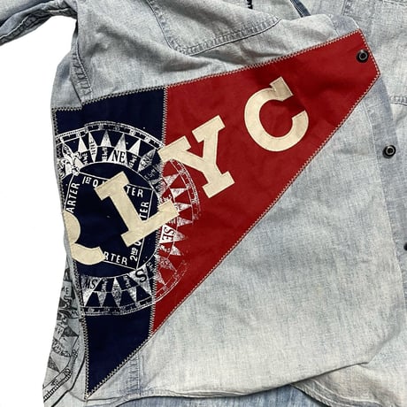 POLO RALPHLAUREN　"FLAG" CHAMBRAY SHIRT