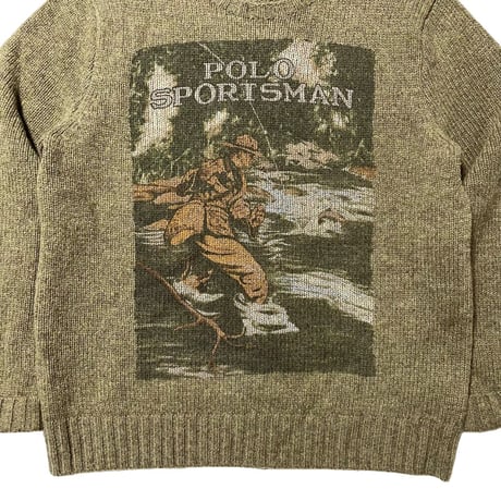 POLO COUNTRY RALPHLAUREN　"POLO SPORTSMAN" SWEATER