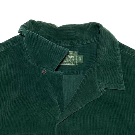 POLO COUNTRY RALPHLAUREN　"CORDUROY" CAMP SHIRT