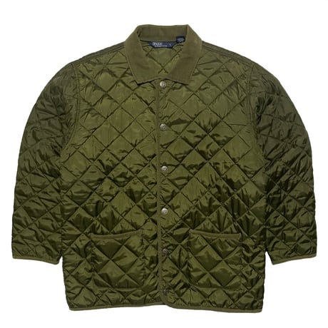 POLO RALPHLAUREN　"CORDUROY COLLAR" QUILTING JACKET