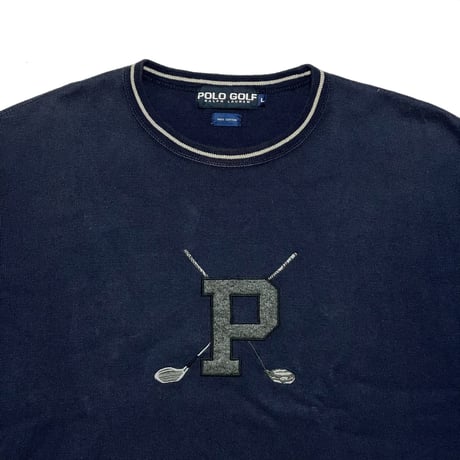 POLO GOLF RALPHLAUREN　"P LOGO" SWEAT