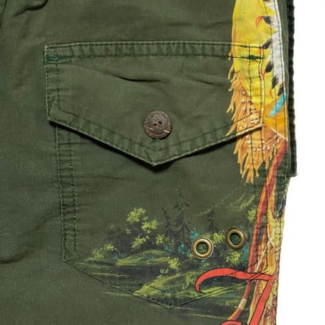 POLO RALPHLAUREN　"THE BLACK RIVER TRAIL" SWIM SHORTS