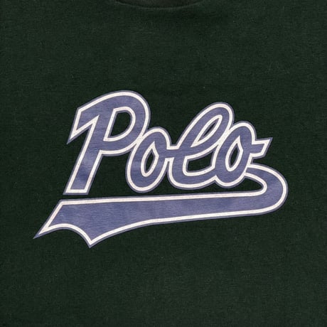 POLO SPORT RALPHLAUREN　 "MADE IN USA" SCRIPT LOGO S/S TEE