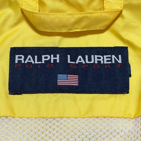 POLO SPORT RALPHLAUREN　"MESH LINING" NYLON JACKET