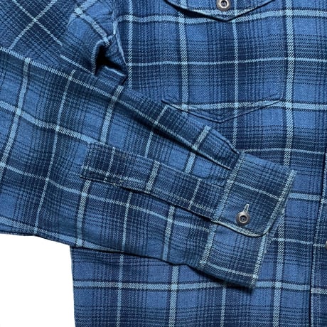 POLO RALPHLAUREN　"INDIGO" FLANNEL SHIRT