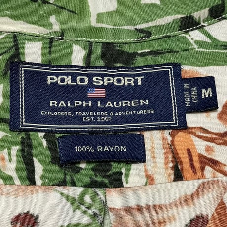 POLO SPORT RALPHLAUREN　"SARFING" ALOHA SHIRT