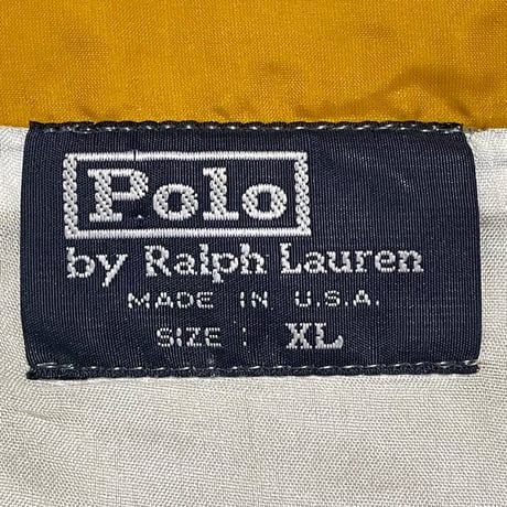 POLO RALPHLAUREN　"MADE IN USA" NYLON JACKET