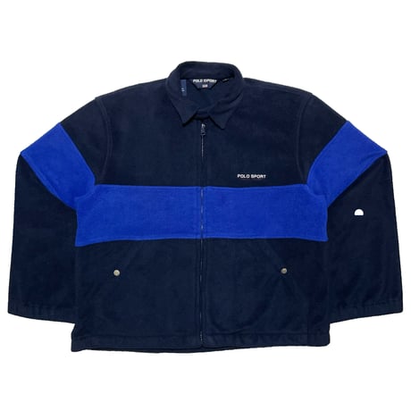 POLO SPORT RALPHLAUREN　 "COLOR BLOCK" FLEECE JACKET
