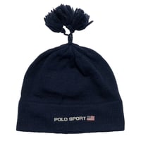 POLO SPORT RALPHLAUREN　"LOGO" KNIT CAP