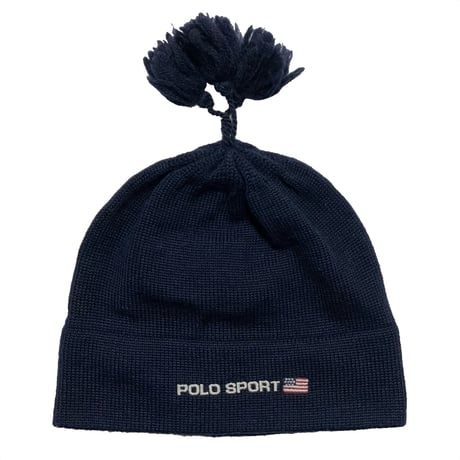 POLO SPORT RALPHLAUREN　"LOGO" KNIT CAP