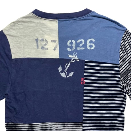 POLO RALPHLAUREN　"PATCH WORK" S/S POCKET TEE (BOYS)