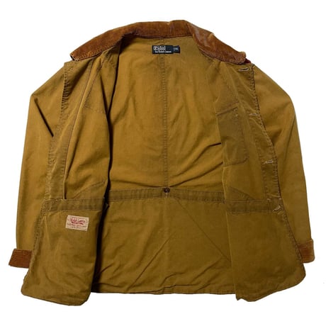 POLO RALPHLAUREN　"OILED VINTAGE" HANTING JACKET