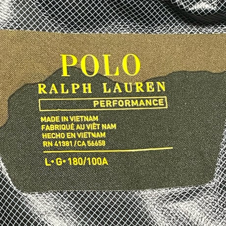 POLO RALPHLAUREN　"PERFORMANCE" NYLON JACKET