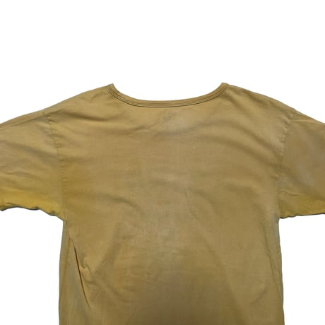 RRL　"VINTAGE WASH TEE" S/S TEE (YELLOW)