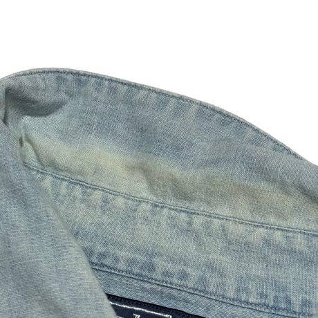 POLO RALPHLAUREN　POLO RALPHLAUREN　 "INDIAN" CHAMBRAY SHIRT
